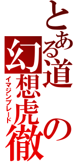 とある道の幻想虎徹（イマジンブレード）