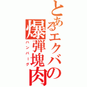 とあるエクバの爆弾塊肉（ハンバーグ）