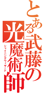 とある武藤の光魔術師（シャイニングウィザード）