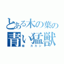 とある木の葉の青い猛獣（畑 カカシ）