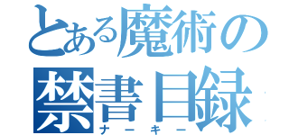 とある魔術の禁書目録（ナーキー）