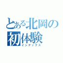 とある北岡の初体験（インデックス）