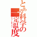 とある科学の一定温度（ウォームキーパー）