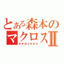 とある森本のマクロスアタッⅡ（キチガイヲタク）