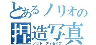 とあるノリオの捏造写真（ノット　ディセイブ）