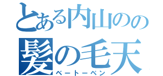 とある内山のの髪の毛天パー（ベートーベン）