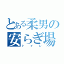 とある柔男の安らぎ場所（トイレ）