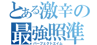 とある激辛の最強照準（パーフェクトエイム）