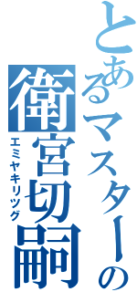 とあるマスターの衛宮切嗣（エミヤキリツグ）