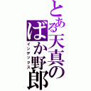 とある天真のばか野郎（インデックス）