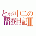 とある中二の青春日記Ⅱ（ブルースプリング）