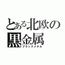 とある北欧の黒金属（ブラックメタル）