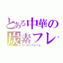 とある中華の炭素フレーム（カーボンフレーム）