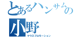 とあるハンサムの小野（マウスプロモーション）