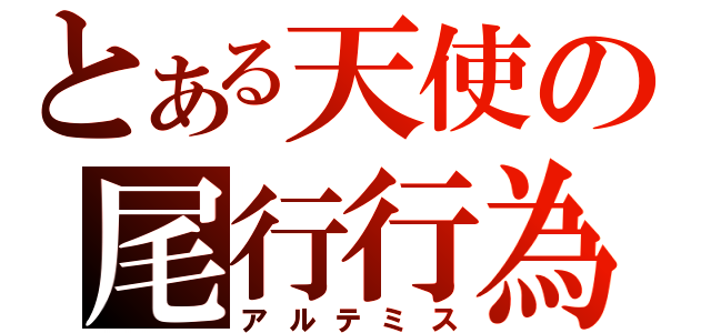 とある天使の尾行行為（アルテミス）