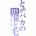 とあるバカの思穎と毛眈（つまんないなあ～）