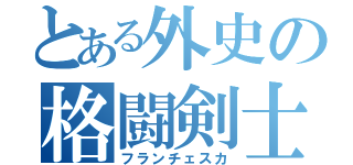 とある外史の格闘剣士（フランチェスカ）