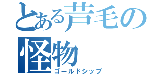 とある芦毛の怪物（ゴールドシップ）