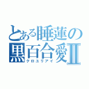 とある睡蓮の黒百合愛Ⅱ（クロユリアイ）