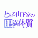 とある山下家の肥満体質（七星）