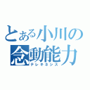 とある小川の念動能力（テレキネシス）