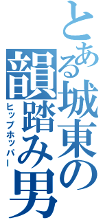 とある城東の韻踏み男（ヒップホッパー）