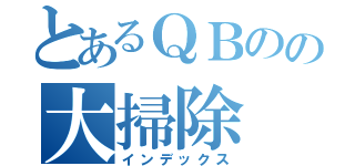 とあるＱＢのの大掃除（インデックス）