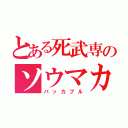 とある死武専のソウマカ（バッカプル）