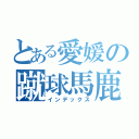 とある愛媛の蹴球馬鹿（インデックス）