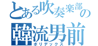 とある吹奏楽部員の韓流男前（ボリデックス）