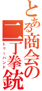 とある商会の二丁拳銃（トゥーハンド）