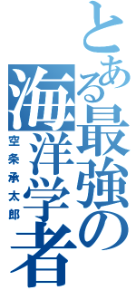 とある最強の海洋学者（空条承太郎）