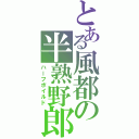 とある風都の半熟野郎（ハーフボイルド）