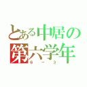 とある中居の第六学年（６－３）