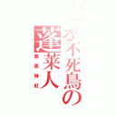 とある不死鳥の蓬莱人（藤原妹紅）