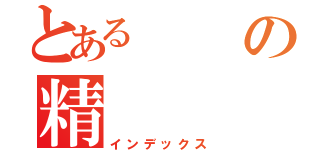 とあるの精（インデックス）