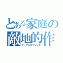 とある家庭の敵地的作（デュアルステンレス）