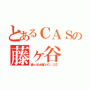 とあるＣＡＳの藤ヶ谷（藤ヶ谷太輔ＶＯｉＣＥ）