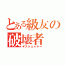 とある級友の破壊者（デストロイヤー）