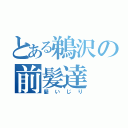 とある鵜沢の前髪達（髪いじり）