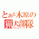 とある木原の猟犬部隊（ハウンドドッグ）