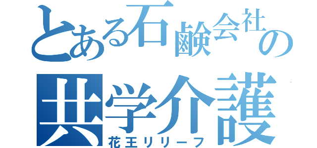 とある石鹸会社の共学介護（花王リリーフ）