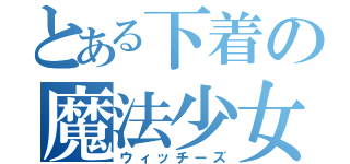 とある下着の魔法少女（ウィッチーズ）