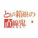 とある箱根の直線鬼♡（新開隼人）