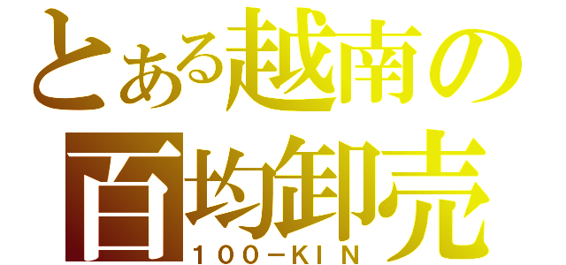 とある越南の百均卸売（１００－ＫＩＮ）