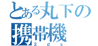 とある丸下の携帯機（２ｄｓ）