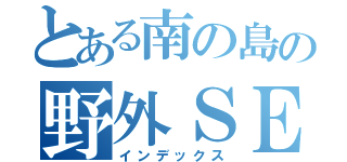 とある南の島の野外ＳＥＸ（インデックス）