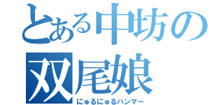 とある中坊の双尾娘（にゅるにゅるハンマー）