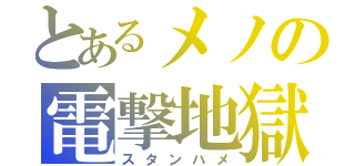 とあるメノの電撃地獄（スタンハメ）