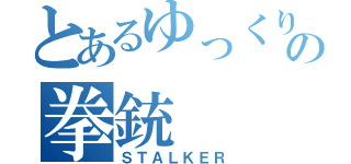 とあるゆっくりの拳銃（ＳＴＡＬＫＥＲ）